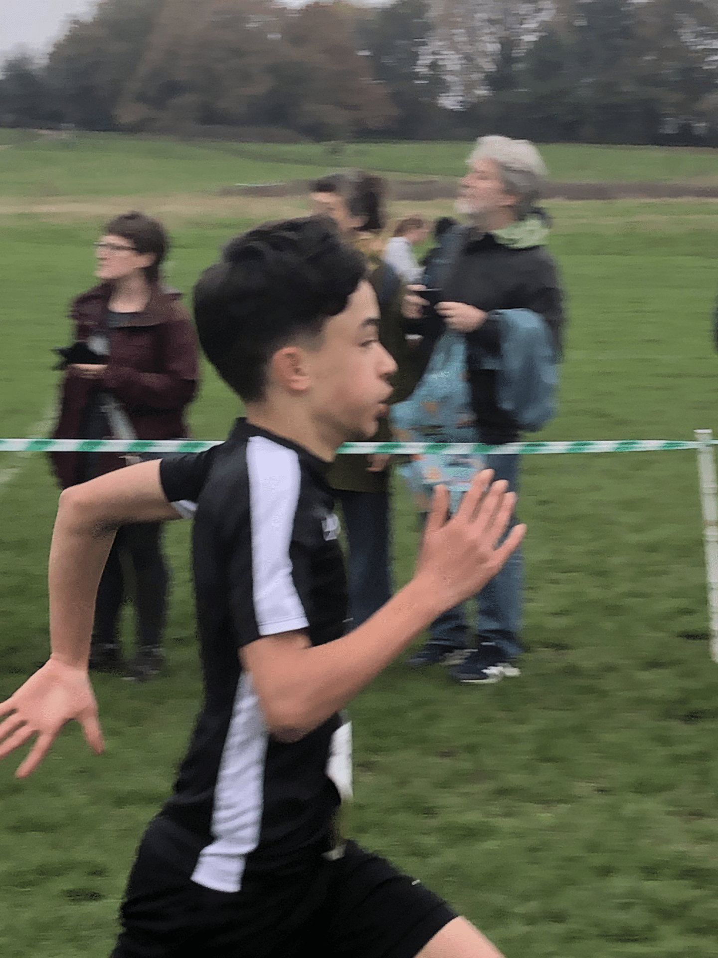 running